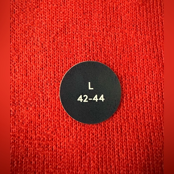 Men’s Land’s End 1/4 Zip Pullover in Red Carmine. Size Large (42-44) - Picture 4 of 11